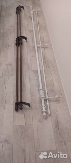 Гардина для штор,коричневая