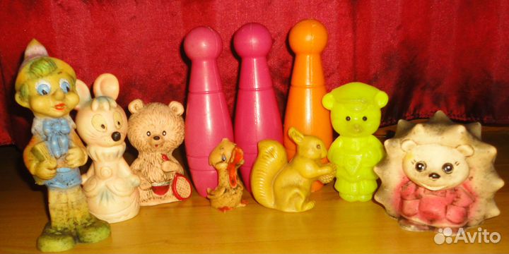 Много советских игрушек, одним лотом, цена за всё