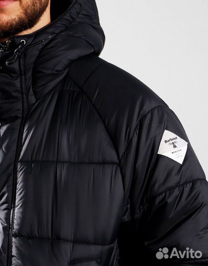 Пуховик парка Barbour baffle nylon parka