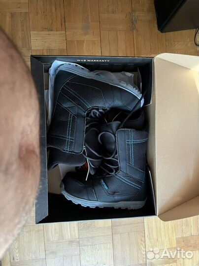 Сноубордические ботинки burton invader 43,5