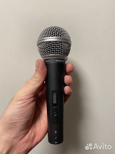 Микрофон студийный Shure sm58 новый