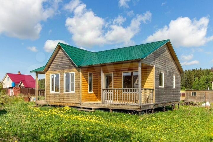 Дом 80 м² на участке 8 сот.