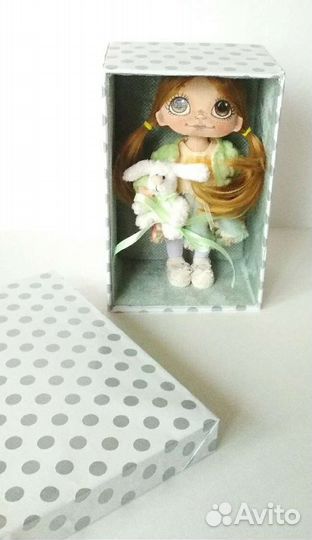 Интерьерная кукла ручной работы