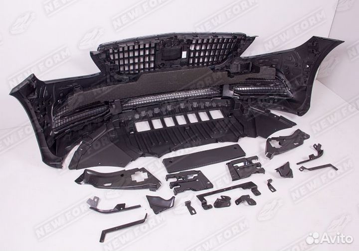 Комплект рестайлинга в 222 Mercedes S class W221