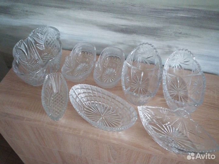 Салатники хрусталь СССР