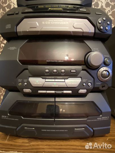 Муз центр panasonic SA-AK17 и AK330 samsung