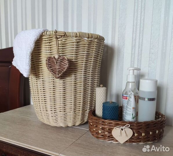 Корзины для ванной комнаты