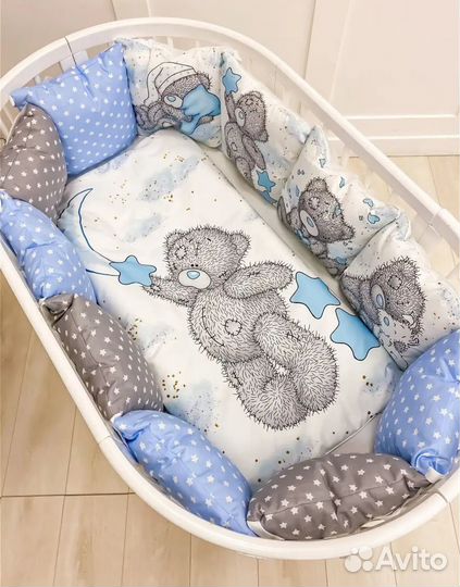 Бортики в кроватку