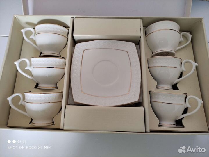 Кофейный сервиз новый