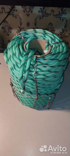 Веревка страховочная, 10мм х 100м, азотхимфортис