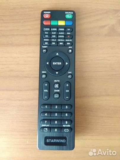 Пульт управления на телевизор Starwind (оригинал)