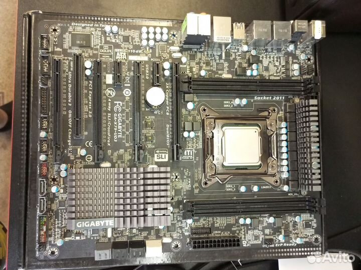 Материнская плата с процессором i7-3930 k