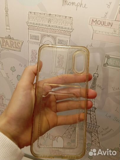 Чехол на телефон Хонор 8А,с кармашком для карты