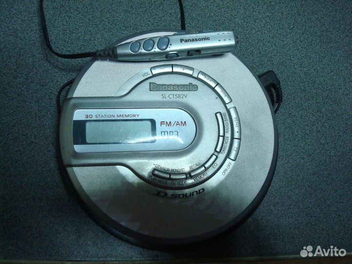 CD MP3 Panasonic SL-CT582V Сделано в Японии