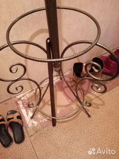 Вешалка кованная