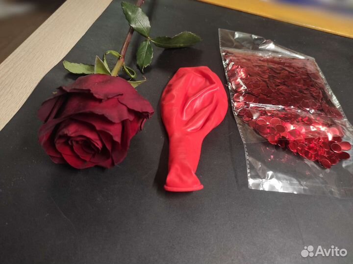 Подарок. Роза в шаре. Сюрприз