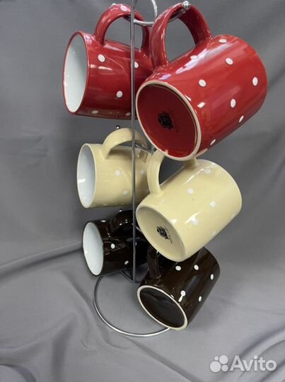 Набор кружек на подставке