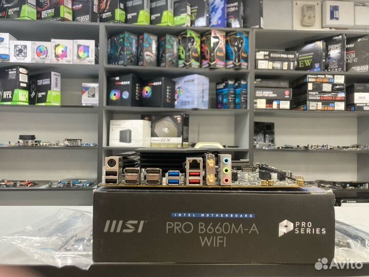 Материнская плата LGA1700 MSI PRO B660M-A Wi-Fi