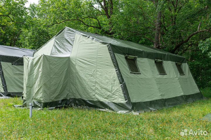 Полевая палатка армейская на 30 мест