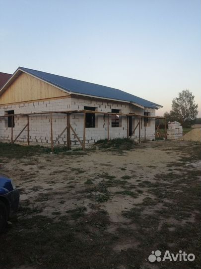 Строительная бригада, каркас, бани
