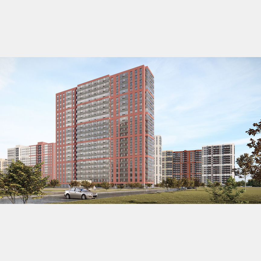 Квартира-студия, 23,7 м², 20/22 эт.