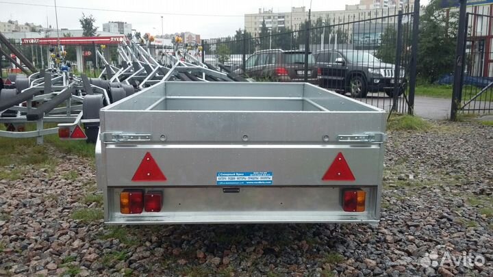 Оцинкованный прицеп лав 81011вв