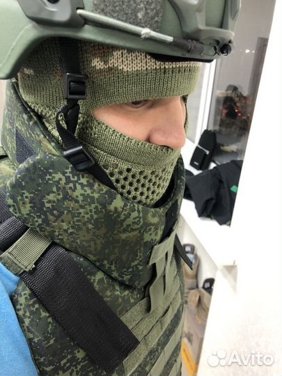 Бронежилет кевларовый с дополнительной защитой