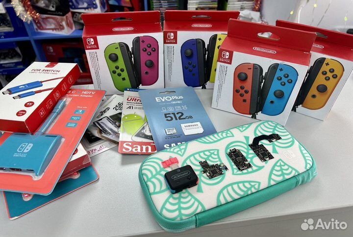 Аксессуары для Nintendo Switch