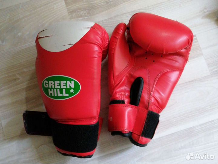 Перчатки боксерские green hill hamed