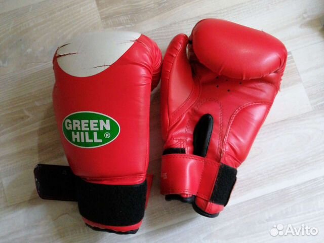 Перчатки боксерские green hill hamed