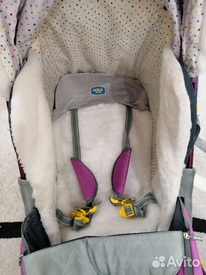 Детские санки коляска ника 7-2