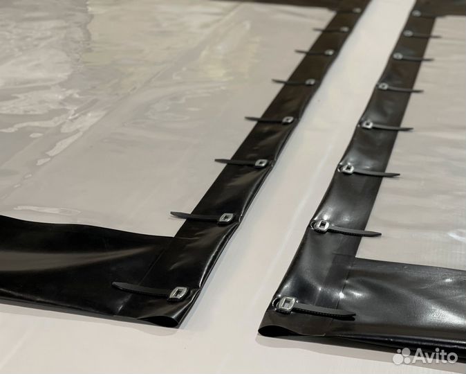 Мягкие пвх окна на беседку