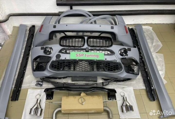 Обвес на BMW X5 F15 в стиле X5M F85 в сборе