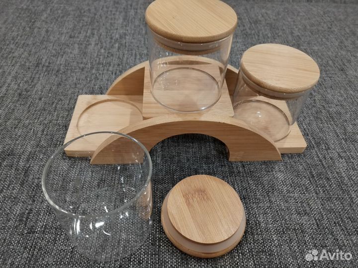 Набор баночек для специй
