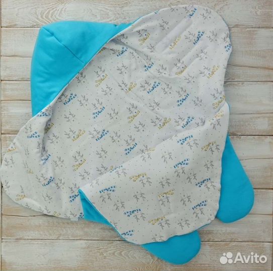 Конверт для малышей с утеплителем новый