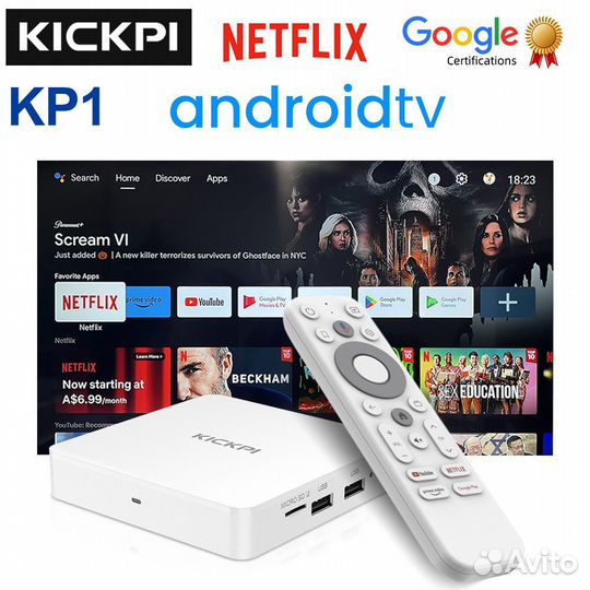 Настроенная приставка Kickpi kp1 Android TV 12