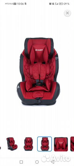 Детское автокресло 9 до 36 кг