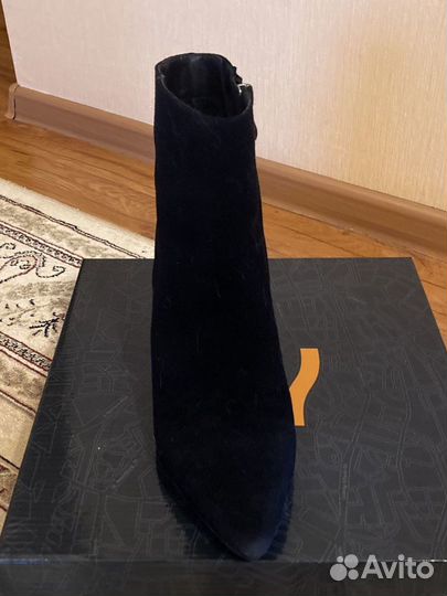 Велюровые сапоги