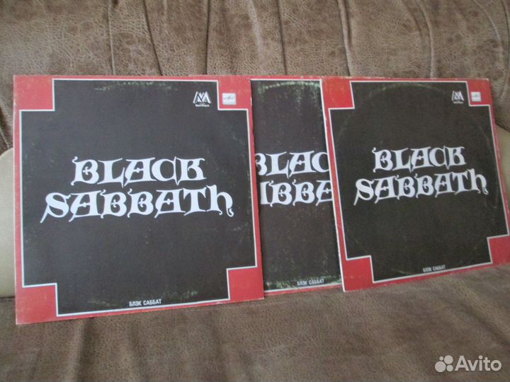Виниловые пластинки black sabbath
