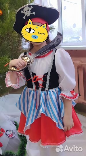 Карнавальный костюм для девочки 122-128