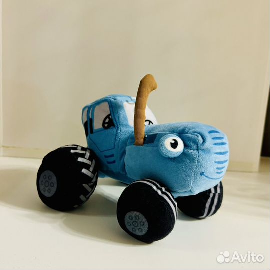 Синий трактор