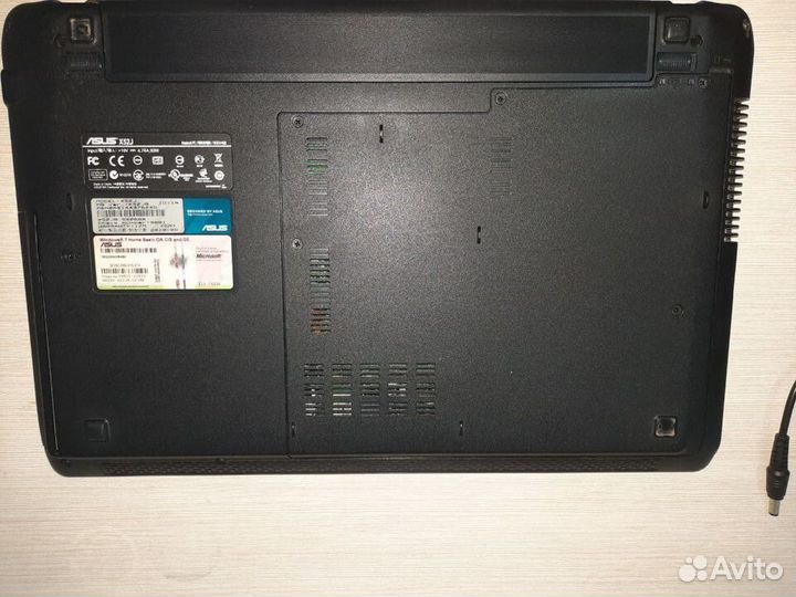 Ноутбук Asus x52j (ddr3 6gb, ssd 256gb, новый АКБ)