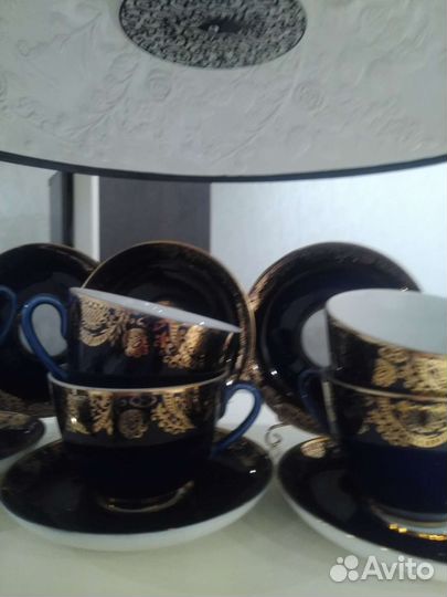 Сервиз чайный Лфз Золотой Фриз