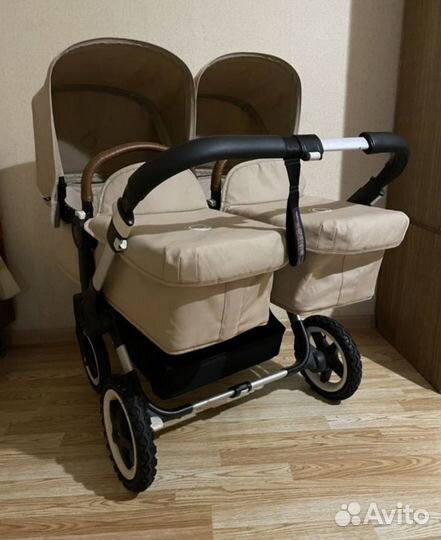 Коляска bugaboo donkey twin для двойни