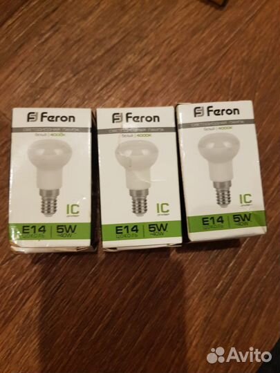 Лампочка светодиодная Feron 5W40W 230V E14