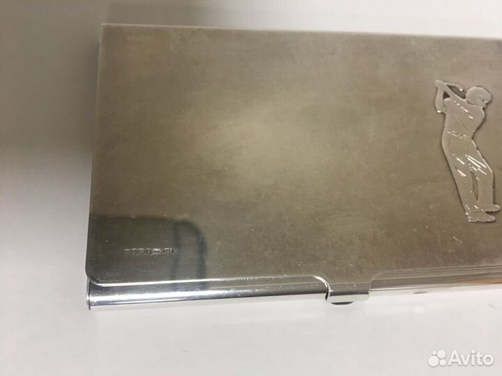 Визитница, Англия, серебро 925