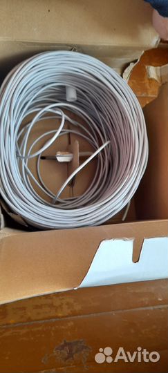 Кабель utp витая пара, около 150 метров