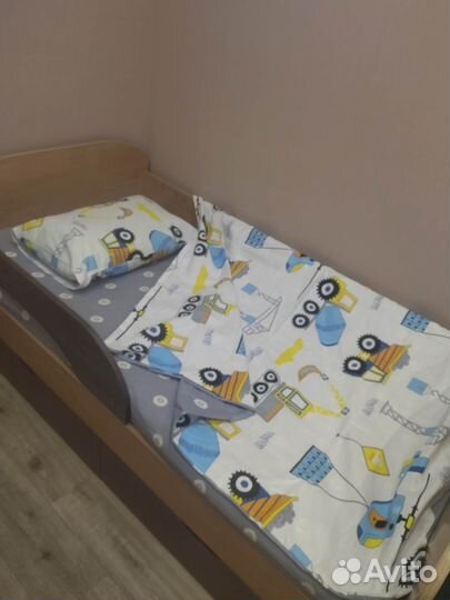 Постельное бельё детское 150*200 новое