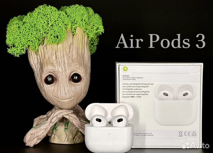 Airpods 3 (Гарантия + Чехол)
