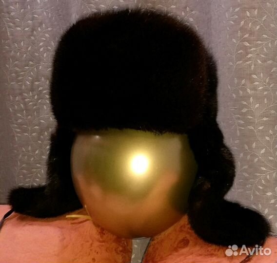 Мужская шапка норковая